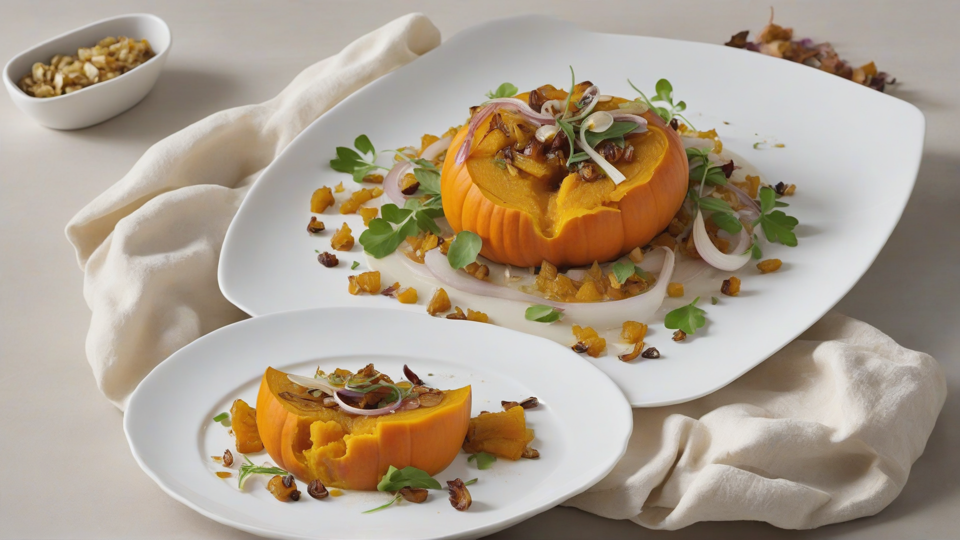 zucca in padella con cipolla